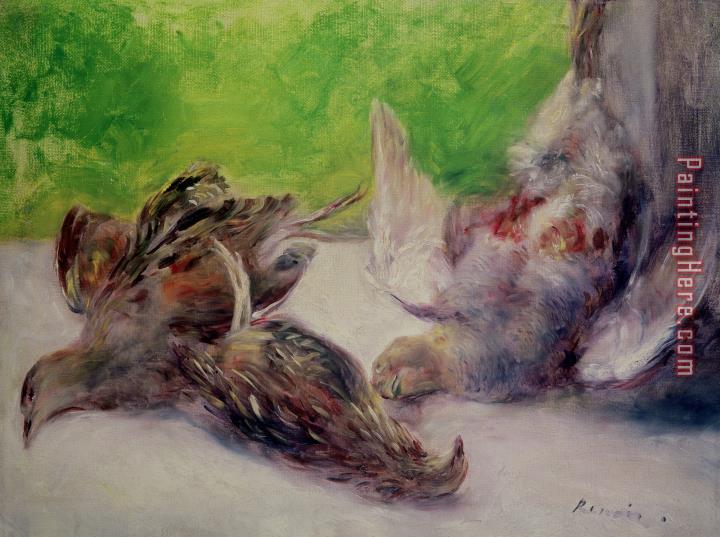 Pierre Auguste Renoir Still Life With Pheasants